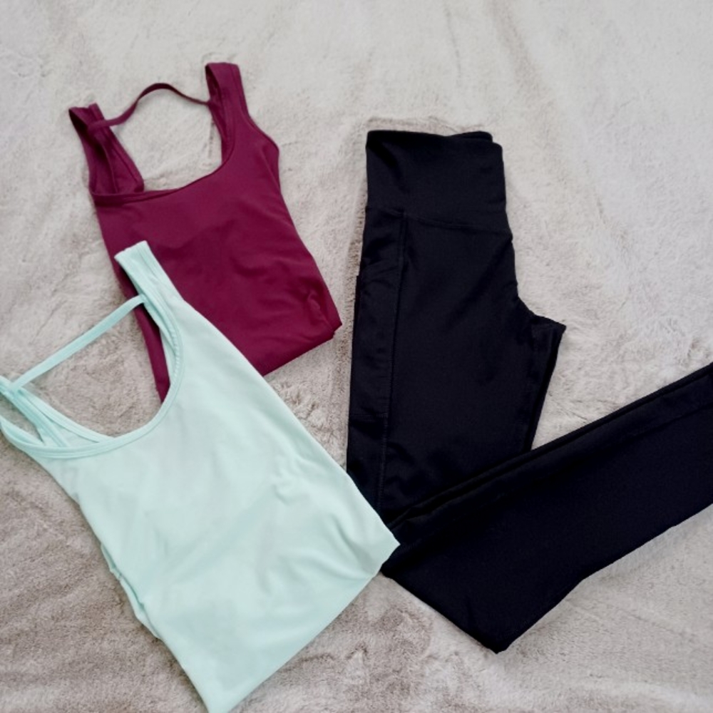 C9 by Champion Womens Workout Bundle Tanks + Leggings